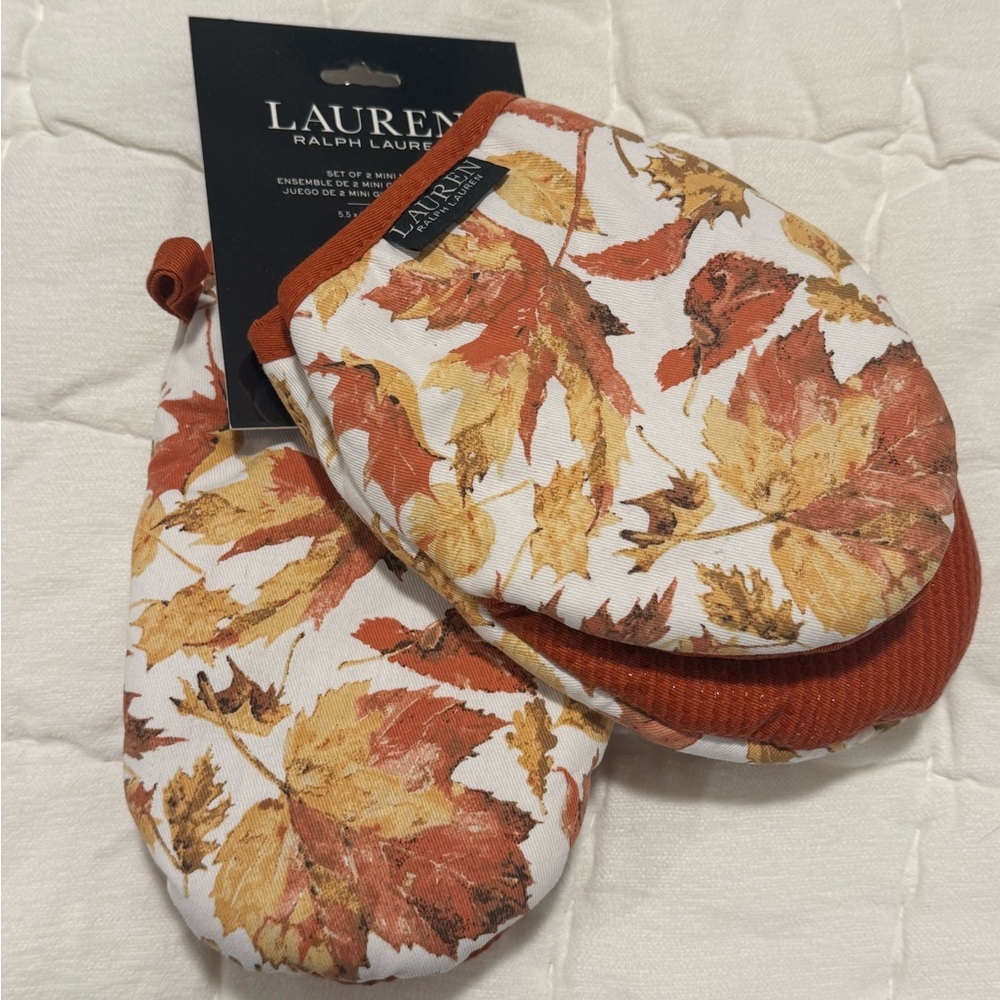 Ralph Lauren Oven Mitts (2)